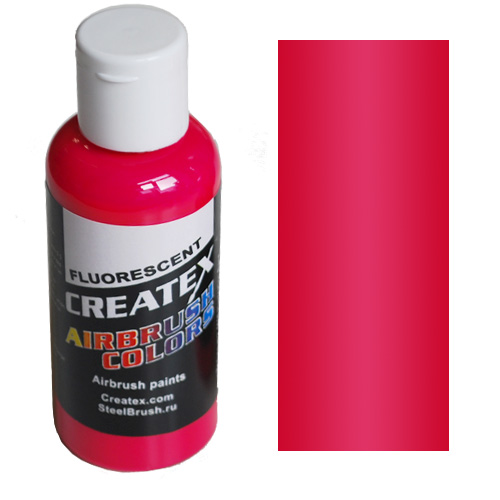 Createx 5408 Fluorescent Red, 50 мл 19051210